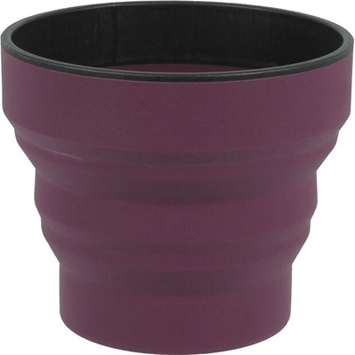 LIFEVENTURE Силиконова сгъваема чаша Ellipse Flexi Mug 350ml, лилава (TO.75734)