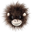 Dog Fantasy Jungle hlava opičí pískací tmavo hnědá 12 cm