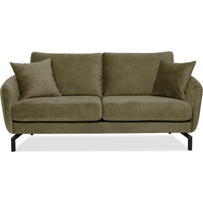 Scandic Зелен кадифен диван 190 cm Magic - Scandic (16544SN-forrest)