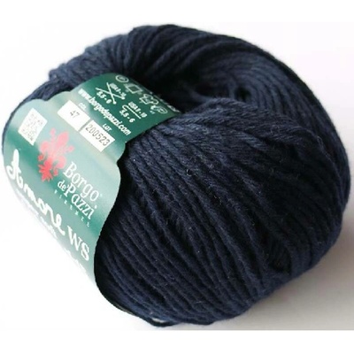Borgo de' Pazzi Amore WS Super soft Cashmere 115 Noční modrá 47