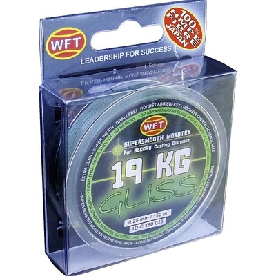WFT GLISS KG šnúra green 300m 0,25mm 19kg