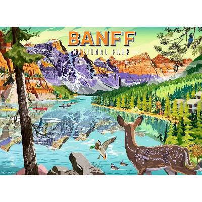 Ravensburger Národný park Banff Alberta Kanada 500 dielov