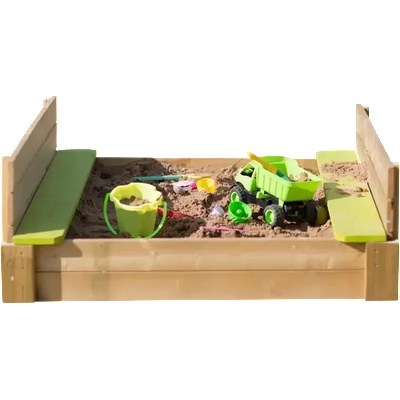 WendiToys Пясъчник Deluxe с капак и пейки