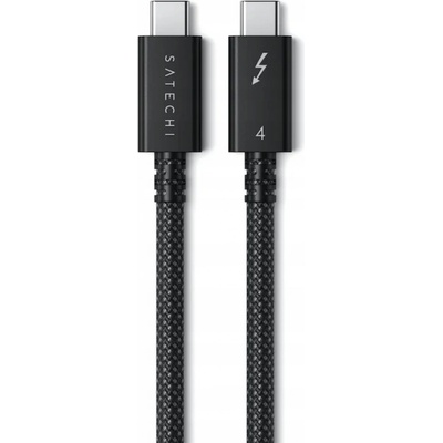 Satechi ST-YTB100K Thunderbolt 4 Pro Braided, 1m, černý