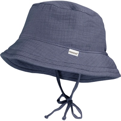maximo Детска шапка maximo Kid's Mini Hut Band Musselin Futter Hat - Flint Stone - размер 47 cm (904-4137-1013)