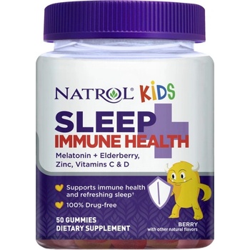 Image 1 of Natrol Kids Sleep + Immune Health [50 дъвчащи дражета] Горски плодове