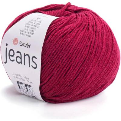 Yarn Art příze YarnArt Jeans 66 vínová