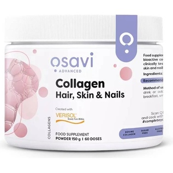 Osavi Collagen Peptides Hair, Skin & Nails, неовкусен, 150 g, Osavi