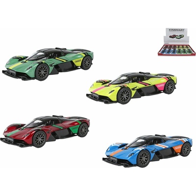 Kinsmart Aston Martin Vulcan Livery 13cm kov na zpětný chod