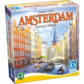 Queen Games Настолна игра Amsterdam (Essential Edition) - Стратегическа (HUT264584)
