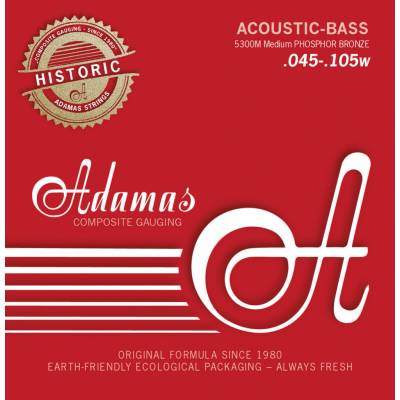 Adamas Phosphor Bronze Sada 4-string Med 5300M