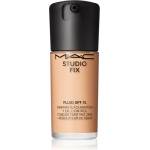 MAC Cosmetics Studio Fix Fluid SPF 15 24HR Matte Foundation + Oil Control матиращ фон дьо тен SPF 15 цвят C4 30ml