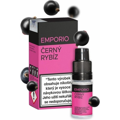 Imperia Emporio Černý rybíz 10 ml 3 mg