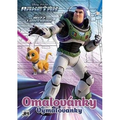 Jiri Models Omalovánky Buzz Rakeťák A4 21x30cm