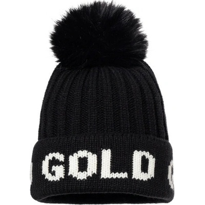 Goldbergh čiapka Hodd Beanie Black/White uni