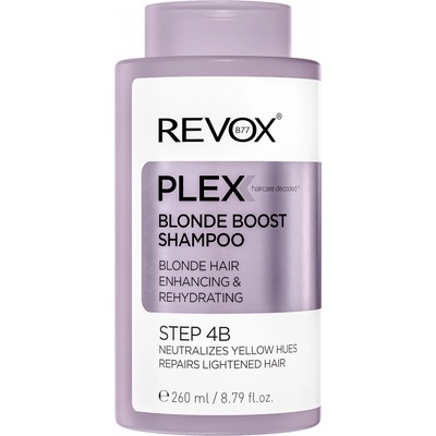 Revox Blonde Boost Step 4B tónovací šampon na blond vlasy 260 ml