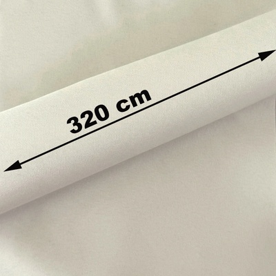 Nepremokavá látka Oxford Teflon, šírka 320 cm, krémová