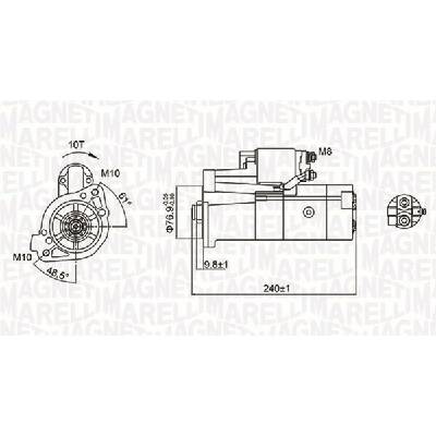 Startér MAGNETI MARELLI 063721221010