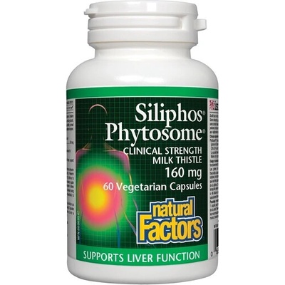 Natural Factors Бял Трън Фитозоми ® (Патентован екстракт от бял трън) 160 mg 60 V капсули | Natural Factors (1757 NF)