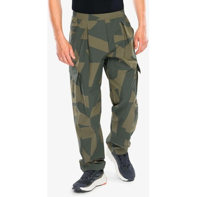 Turistické kalhoty adidas TERREX Xploric Cargo Joggers Printed carbon/legivy/olistr