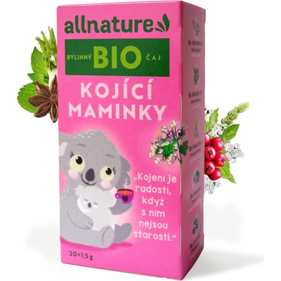 Allnature BIO Kojící maminky 20 x 1,5 g – Zboží Dáma