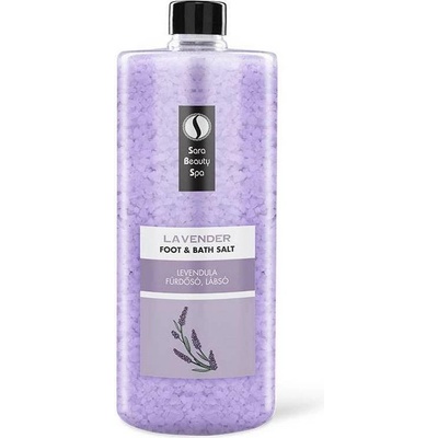Sara Beauty Spa Levanduľa relaxačná soľ do kúpeľa 1320 g