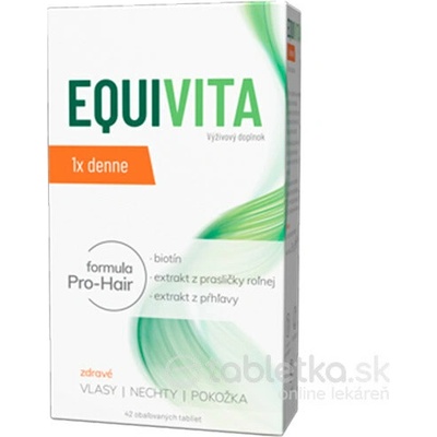 Equivita vlasy pokožka nechty 42 tabliet