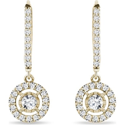 Klenota Briliantové ve žlutém 14k zlatě k0544013
