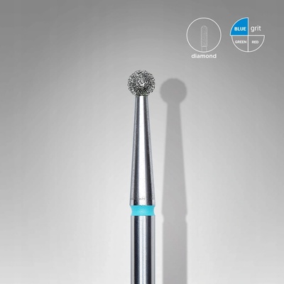Staleks Diamantová fréza Guľa modrá 2,5 mm FA01B025