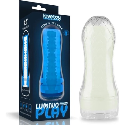 Мастурбатор, светещ в тъмното - Lumino Play Ribbed (LVTOY00597)