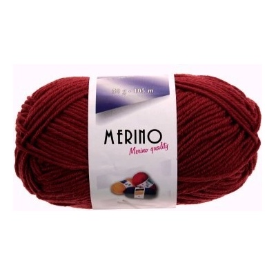 Vlnap příze Merino 14714 bordó