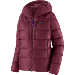 Patagonia Дамско пухено яке Patagonia Women's Fitz Roy Down Hoody Down jacket - Berry Fig (104-7083-0113)