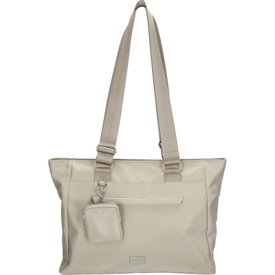 Charm London dámska shopper taška Odeon svetlo-sivá
