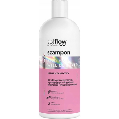 so!flow Damaged Hair posilňujúci šampón pre poškodené vlasy 300 ml
