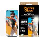 Panzer Стъклен протектор PanzerGlass - Anti-Reflective Armor, iPhone 17/16 Pro, прозрачен (5715685026713)