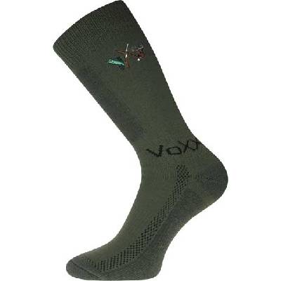 VoXX ponožky Lander tmavozelená