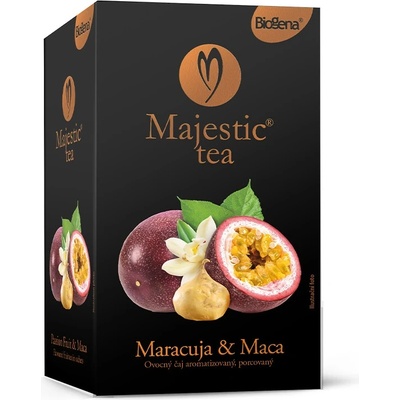 Biogena Majestic Tea Maracuja & Maca 20 x 2,5 g – Hledejceny.cz