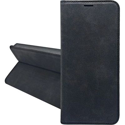 Gigapack Poco M8 / Redmi Note 15 5G GIGAPACK Ток за поставяне, кожен ефект FLIP, премиум, ЧЕРЕН (GP-180702)