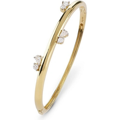 Guess Elegantní náramek z pozlaceného stříbra Nuances JSBB04512JWYG