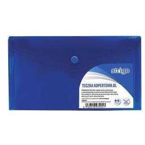 Strigo Envelope Briefcase PP DL horizontal blue SF014 STRIGO