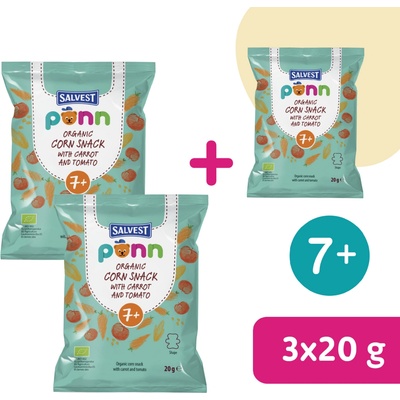 SALVEST Põnn BIO Chrumky paradajkové 20 g