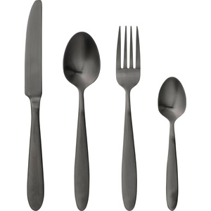 Bloomingville Комплект прибори за хранене Black 4 части (21150001)