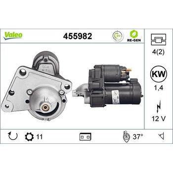 Startér VALEO 455982