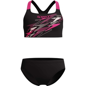 Speedo Бански 2 части girls medley logo racerback 2pc