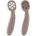 BabyJem Бебешки лъжички Babyjem - My First Spoon, 2 броя, Latte (903)