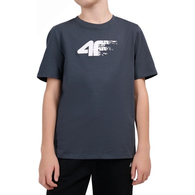 4F Tshirt M3515 Dark Grey Šedá