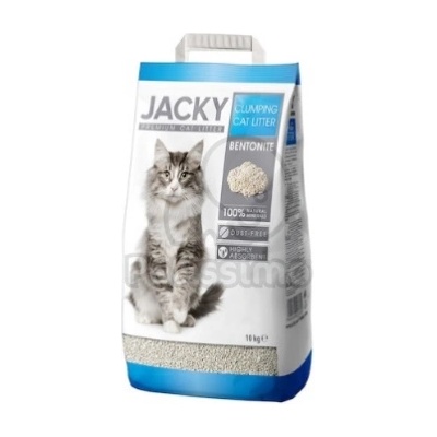 Jacky Premium бентонитен котешки пясък 10 кг
