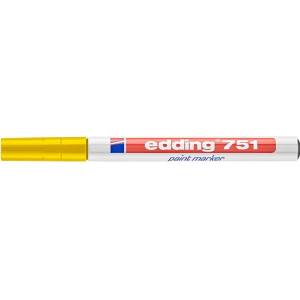 edding Лаков маркер, 1-2 мм, edding "751", жълт 4-751005 (4-751005)