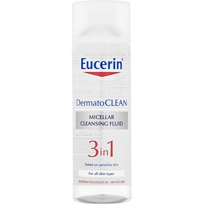 Eucerin DermatoClean Hyaluron Micellar Water 3in1 čisticí micelární voda 400 ml