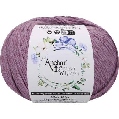 Anchor Cotton ‚n‘ Linen 21 Levandulová